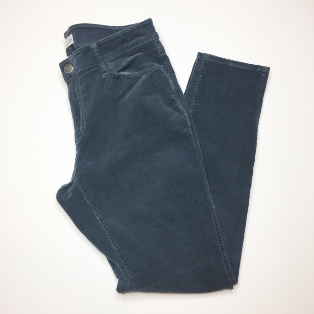 LOFT blue corduroy curvy skinny pants EUC 30 10 - Picture 4 of 4